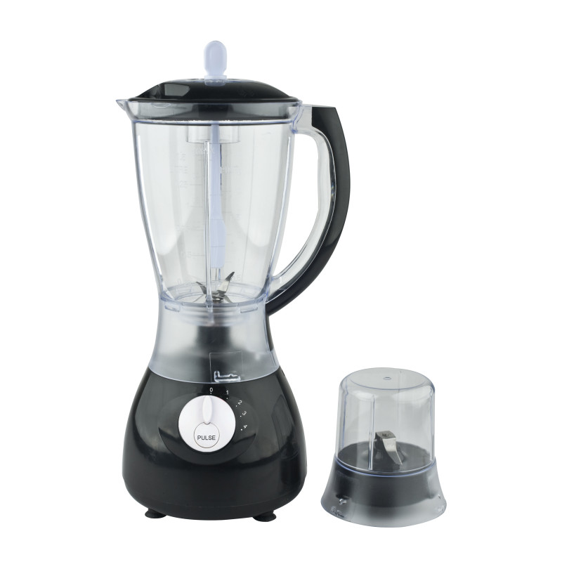 Crni Herzberg HG-5008 2 u 1 blender od 600 W sa posudom od 1.7 l i oštećenim zupcima