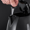 Crni Russell Hobbs Textures Plus 22591-70 električni bokal ketler zapremine 1.7 l