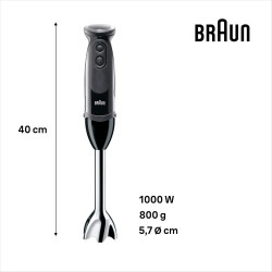 Braun MultiQuick 5 Vario MQ 5237 BK Ručni Blender | Outlet BGD